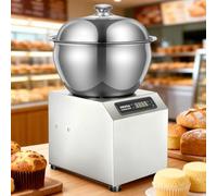 VNATWGOO Mélangeur à Pâte Professionnel 1800W avec Fermentation, Pétrin 11LBS/18LBS avec Bol INOX, pour Pain et Pizza 5KG