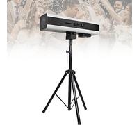 VNATWGOO Projecteur Professionnel 880 W avec Pied, 5 Couleurs Et 5 Motifs, Inclinaison De 10 à 60 DegréS, pour DJ Et éVéNements De Bar