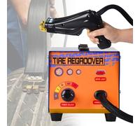 VNATWGOO Rainureuse De Pneus 110 V/220 V 1000 W, Machine De Recreusage De Pneus en Caoutchouc, Rainureuse De Pneus, Kit De Rainurage De Pneus Professionnel, avec 10 Lames en U/V,220V