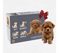 VNDGEOUH 2026 Nouveau Robot Chien/Chat IA, Robots Chiens/Chats Qui se comportent comme de Vrais Chiens, Mon Chiot Robot réaliste Qui se comporte comme Un Vrai Chiot - Marche, aboie(Dog B)