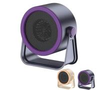 VNDGEOUH Chauffage Portable 2026 - Mini radiateur d'extérieur et de Bureau, Chauffage for Chambre à Coucher, Petits chauffages for Bureau, Chauffage Portable for Le Camping(Purple)