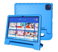 VNEIMQN Tablette pour enfants, tablette Android 13 de 10'', 4 Go + 64 Go, Octa-Core, WiFi 6, batterie 12H, espace pour enfants, contrôle parental 1280 x 800, écran HD bleu