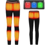 VNHGNHG Pantalon Chauffant Avec Batterie USB Pour Homme Et Femme - Pantalon Chauffant USB, 8 Zones - Pantalon Chauffant Pour L'hiver -