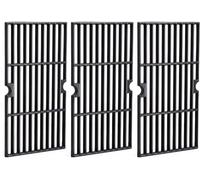 Vnierxful Lot de 3 grilles de barbecue en fonte pour Enders Boston 3, Enders Monroe Pro 3, Charbroil, Barbecook Siesta 310, Landmann Triton 3 & 4, Profi Cook PC-GG 1058/1059, 43 x 63 cm