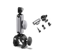 Vninkul Support de Guidon Gopro, Support de Caméra pour Moto avec Double Rotule Rotative à 360° et Adaptateur à Vis 1/4", Compatible avec Insta360 X5 et X4 et DJI Osmo