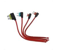 VNJUGF 【5-1PCS】Porte-fusible micro standard for voiture 16AWG, adaptateur TAP for circuit supplémentaire ATM APM, rallonge de fusible à lame 5A 10A 15A 20A wanglan(Standard,2PCS_10A)