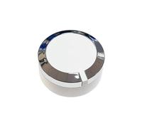 VNJUGF Bouton de commande de minuterie de sèche-linge de remplacement WE01X24552, General Electric AP6026722, 4396547, PS11736611 wanglan(White Silver 1Pcs)