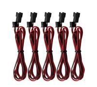 VNJUGF Câble d'extension de ventilateur de refroidissement for imprimante 3D, 2 broches, connexion XH2.54, rallonge femelle vers mâle, 1 m wanglan(10pcs)