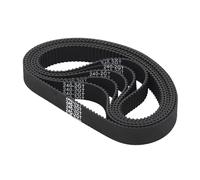 VNJUGF Courroie XCR3D 2GT, largeur 6 mm, boucle fermée en caoutchouc, circonférence 182-224, synchronisation GT2, pièces d'imprimante 3D synchrones wanglan(200mm)