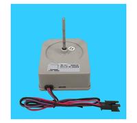 VNJUGF DC Moteur de ventilateur ZWF-10-2 B03081032 Compatible avec Meiling compatible avec les pièces de réparation du réfrigérateur à double porte Rongsheng DC13.2V 2W wanglan