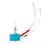 VNJUGF Extrudeuse d'imprimante 3D V5, tête d'impression en J, buse de 0,4 mm, chauffante 24 V wanglan(Bianco)