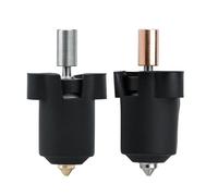 VNJUGF Kit de mise à niveau de l'imprimante 3D K1, bloc chauffant en céramique, impression à 300 °C, température/débit, alimentation uniforme, chauffage 60 W K1/K1 wanglan(Titanium alloy Kit)