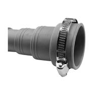 VNJUGF Kit de rallonge de tuyau de vidange universel for machine à laver, 2 m, avec tuyaux de vidange et colliers de serrage wanglan