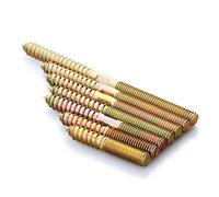 VNJUGF Lot de 10 boulons à double tête en acier au carbone M8/M10, longueur 60 à 120 mm, pièce de rechange for réparation de meubles wanglan(M8x100)