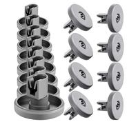 VNJUGF Lot de 16 roulettes for lave-vaisselle (roues for panier inférieur) wanglan