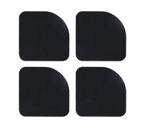 VNJUGF Lot de 4 tapis anti-vibrations carrés for machine à laver, tapis multifonctionnel anti-vibrations, tapis antidérapants for meubles wanglan
