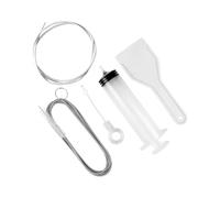 VNJUGF Lot de 5 déboucheurs de trous de vidange de réfrigérateur for le nettoyage de la cuisine et de la maison, kits de dragage de réfrigérateur réutilisables, accessoires de cuisine wanglan