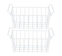 VNJUGF Panier de rangement suspendu en métal, 41,5 cm x 24,5 cm x 20 cm wanglan