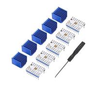 VNJUGF Pilote de moteur pas à pas TMC2208 for imprimante 3D, 1 à 5 pièces, module de pilote pas à pas TMC2208 V1.2 avec dissipateur thermique et tournevis. wanglan(5pcs)