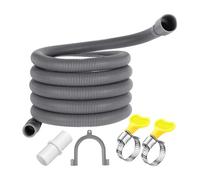 VNJUGF Tuyau de vidange for lave-linge A78E, 3 m, flexible, kit d'extension for tuyau de vidange for lave-vaisselle, tuyau de vidange ondulé for lave-linge wanglan