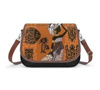 VNJVPWLQW Sac À Bandoulière Femme Afrique Sac De Messager Sac À Main Crossbody Bag Porte-Monnaie 31x22x11cm