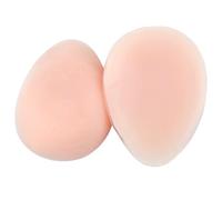Vnmcry 1 Paire Réaliste de Prothèses Mammaires Autoadhésif en Silicone Artificielle Poitrine Forme du Faux Sein pour Mastectomie Travestis Crossdresser Cosplay (DD Cup 1200g / Paire - Peau Claire)