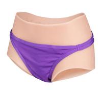 Vnmcry 2.0 Pro Slips en Silicone avec Cathéter Urinaire Apparence Féminine pour Travestis d'homme à Femme Faux Vagin Trans Cosplay Érotiques Culotte (Pas de Poil, Peau Claire - Taille L)