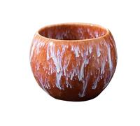 Vnmcry Tasse de Thé en Porcelaine Jianzhan Glaçure de Transmutation 5 Couleurs Transformation de Four Tasses de Thé Kungfu Traditionnelles Chinoises Tasse en Céramique