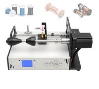 vnmudzeo Bobineuse Automatique CNC pour Fils, Largeur, Vitesse, Nombre De Tours Et Direction RéGlables, Bobineuse Industrielle De PréCision pour Fibres Optiques