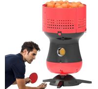 vnmudzeo Lanceur De Balles De Tennis De Table Professionnel, RéServoir De Balles Amovible, Lanceur De Balles De Ping-Pong d'une Capacité De 90 Balles Main