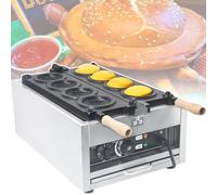 vnmudzeo Machine à Hamburger UFO éLectrique, Presse à Hamburgers, Paninis, Glaces, Robuste, Gaufrier AntiadhéSif