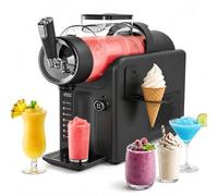 vnmudzeo Machine à Slushie 2L sans Glaçons - Machine à Boissons Glacées avec Écran LED, 185W, 5 Modes, Nettoyage Auto Black