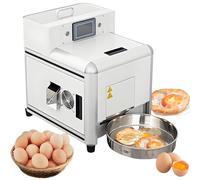 vnmudzeo Machine à œUfs Au Plat Intelligente, Production : 120 œUfs/H - ÉCran Tactile Couleur De 109 Mm, SéParation Automatique des Coquilles, pour Cuisson De Grandes QuantitéS