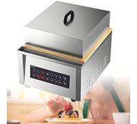 vnmudzeo Machine Compacte pour CrêPes SouffléEs, Plaque en Cuivre AntiadhéSive, Appareil à Gaufres Dorayaki De 50 à 300 °C, pour Les RéUnions De Famille 6pcs