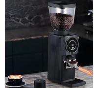 vnmudzeo Moulin à Café éLectrique Professionnel De 600 W, TréMie Grande Capacité De 1 Kg, éCran Tactile Haute DéFinition, RéGlages De Mouture Continus