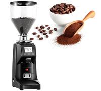 vnmudzeo Moulin à Café Expresso De Bureau, 19 RéGlages De Finesse De Mouture, 1500 ML, Moulin à Café Professionnel pour Infusion Manuelle Black