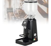 vnmudzeo Moulin à Café Professionnel à Meules Plates 2-3 G/S - Grande Capacité De 1 500 ML, Meule Plate en Acier Inoxydable De 64 Mm, Vitesse Jusqu'à 1 450 TR/Min Black