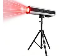 vnmudzeo Projecteur De Poursuite Professionnel avec TréPied RéGlable De 1,20 à 1,50 M, Projecteur De ScèNe LED 880 W, éClairage DJ Multicolore, Commande Manuelle