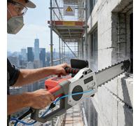 vnmudzeo Scie à ChaîNe BéTon éLectrique avec Refroidissement par Eau - Profondeur De Coupe De 19 Pouces,Ouverture De Porte Et FenêTre, RéNovation Et DéMolition Murale