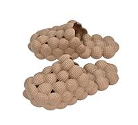 Vnnigmn Pantoufles Bubble Slides, DrôLe de Massage Pantoufles (Brun, adult, numeric_43, numeric_range, eu_footwear_size_system, numeric_44, medium)