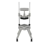 Vnook Coupe-frites en acier inoxydable, hachoir à légumes, machine à découper en dés, 3 tailles de lames, vertical, for restaurants, ménage, commercial, coupe pommes de terre, carottes(9.5mm)