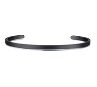 VNOX Gravure Bracelet Personnalisé Acier Inoxydable 3mm Relation Amicale Couple Bracelet d'inspiration Familiale ID Message Bracelet Manchette Bijoux pour Hommes Femmes