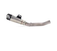 VNRQJLSN pour Kawasaki Z750 2007-2012 Silencieux D'échappement Moto Évasion Lien Moyen Mi Tuyau Système Complet sans Lacet avec DB Killer (1 Set 3)