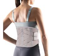 VNsdSD Attelle lombaire taille réglable Tourmaline auto-chauffant thérapie magnétique ceinture de soutien la du dos orthèse bande Massage soins santé hommes femmes(Grey,XL)
