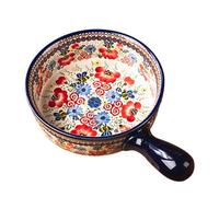 VNsdSD Bol de nouilles instantanées en céramique, bol soupe à l'oignon avec poignée, vaisselle Vintage 600ml, for micro-ondes et four