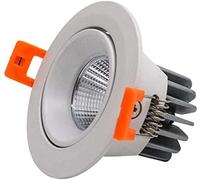 VNsdSD Plafonnier encastré en aluminium 5W / 10W Ultra Slim Mini Spot Downlight Spots Anti-éblouissement Éclairage intérieur for la maison(5w)