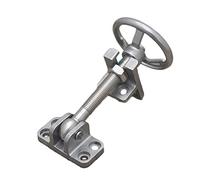 VNsdSD Serrure de porte four, poignée roue en acier inoxydable, serrure volant boîte séchage, d'entreposage frigorifique, cuiseur vapeur, d'armoire à, loquet réglable(Open Type)