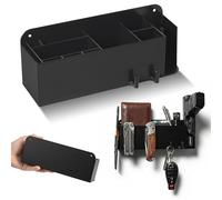 VNSH EDC Loadout Organizer Support mural avec porte-pistolets - Rangement modulaire pour transporter des articles quotidiens, magazines, clés, téléphone, lampe de poche et accessoires