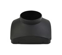 VNSMM Chauffage Diesel Chauffage Diesel Noir, Sortie À Trou Unique, Couvercle 75 Mm pour Chauffage De Stationnement À Air Diesel, Compatible avec Coque De Chauffage Webasto Tuyau à air Chaud