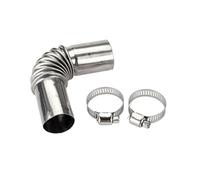 VNSMM Chauffage Diesel Connecteur Coudé pour Tuyau D'échappement De Chauffage De Voiture, 24 Mm, 1/2 Pièces, Adapté pour Webasto Eberspacher, Camion, Fourgon, Bateau, Air Tuyau à air Chaud(1PC)